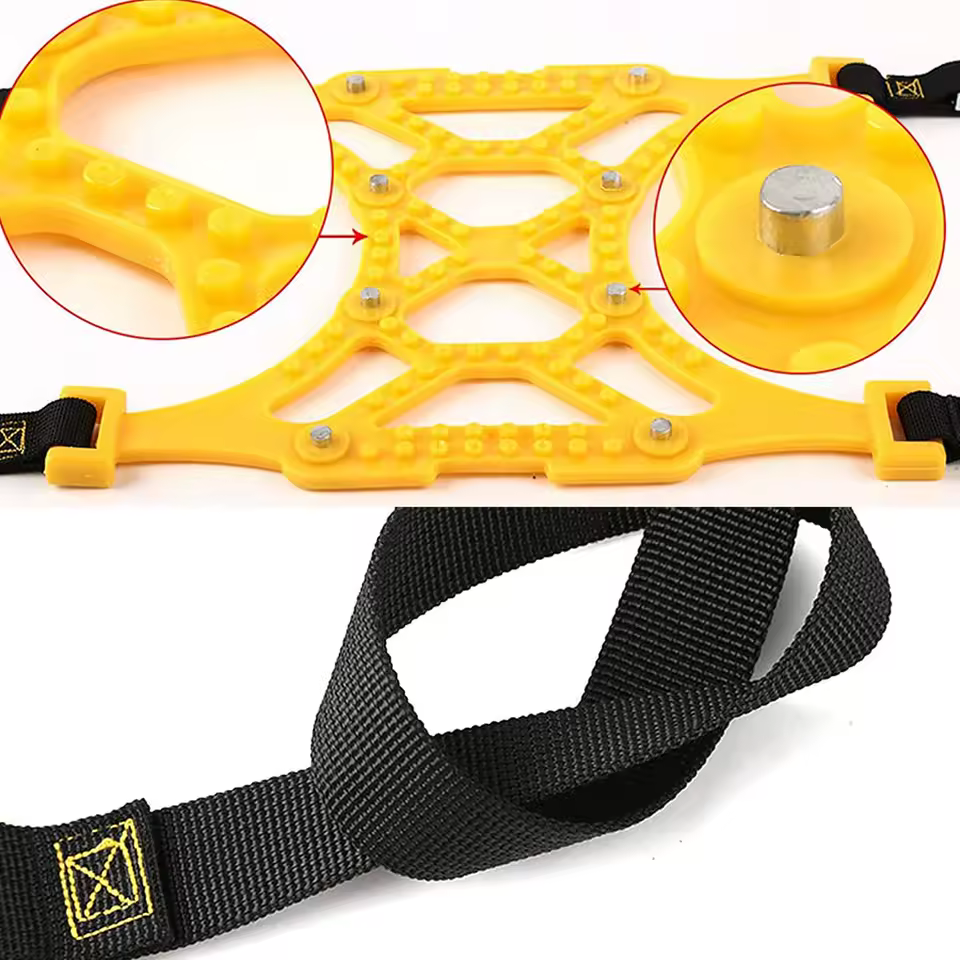 3PCS 세트 스노우 체인 실제 사용 모습