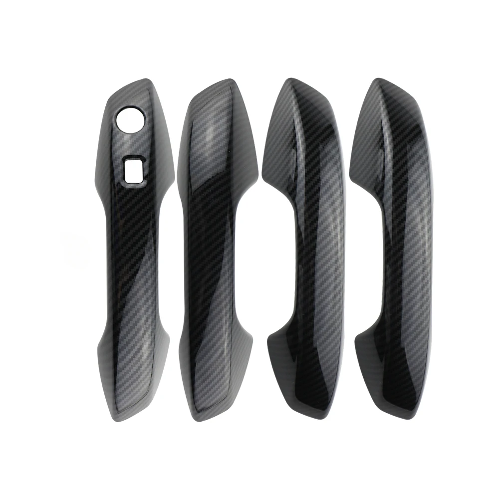 

Carbon Fiber Car Door Handle Cover with Smart Key Hole Trim for BYD ATTO3 Yuan Plus 2022 2023 Car-styling