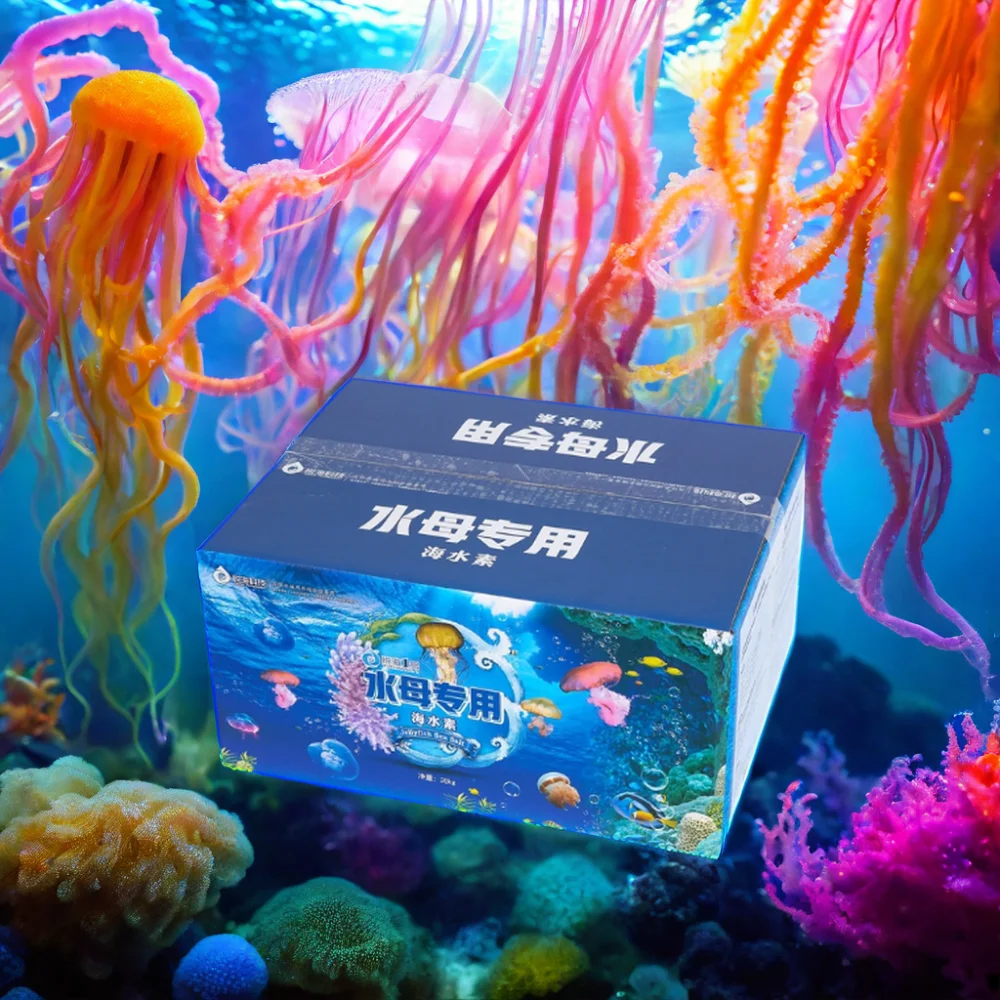 

Live Jellyfish tank Big Aquarium Saltwater Artificial Synthetic Fast Dissolve 20KG 25KG Jellyfish Sea Salt