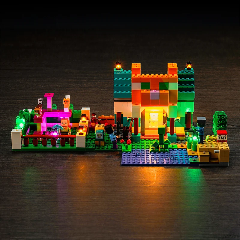 Lazishi LED light 21249 set is suitable for The Crafting Box 4.0 building blocks (only including lighting accessories)