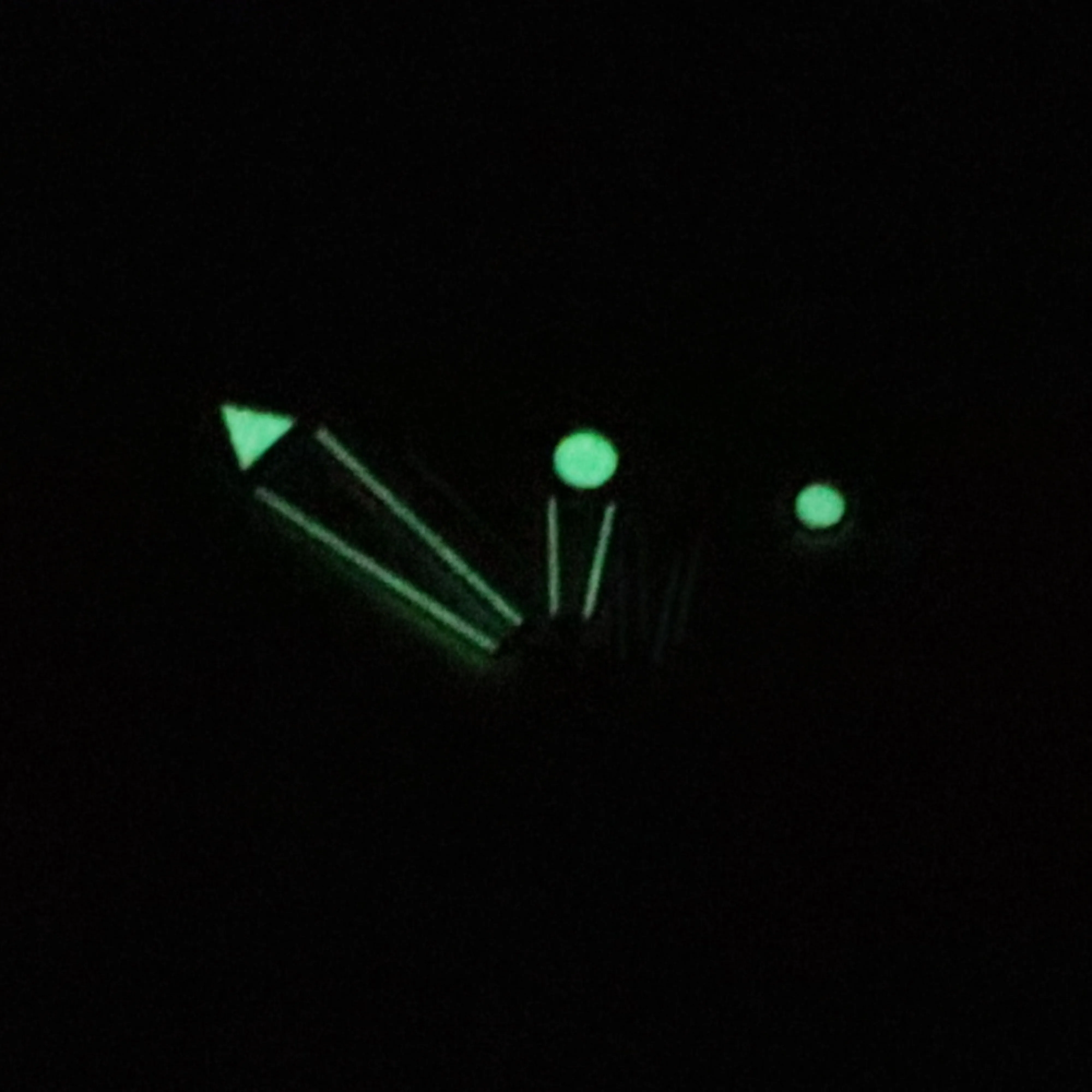 New Watch Part For NH35A Hands Auto Movement Green Luminous