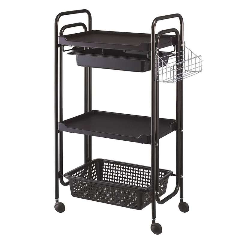 

Metal Auxiliary Cart Dressing Hair cutting car Aesthetic Small Trolleys Organizer Wheels Aesthetics Manicure Mueble De Barberia