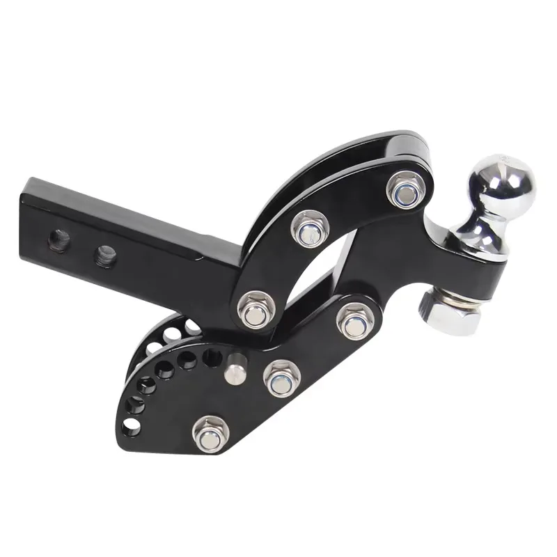 Adjustable RV Outdoor Trailer Hitch Ball Mount Rescue Accessories with Easy-to-Adjust Arm Ball for Trailers & Vehicles