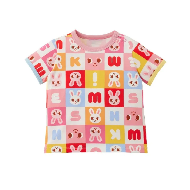 

Summer Girls Short Sleeve T-shirts Cartoon T-shirt Girl Clothes Cute Tops Baby Tees Graphic Top Roupa Infantil