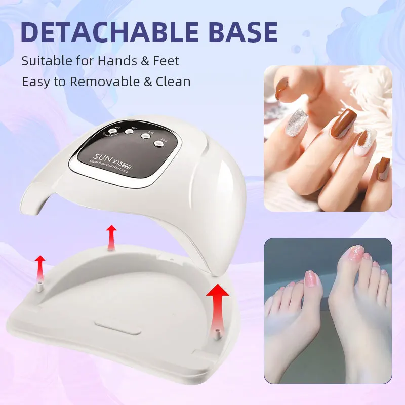 66LED UV Nail Drying Lamp Powerful Lamp For Manicure Light For Gel Nails And Motion Sensing Professionals Manicure Equipment