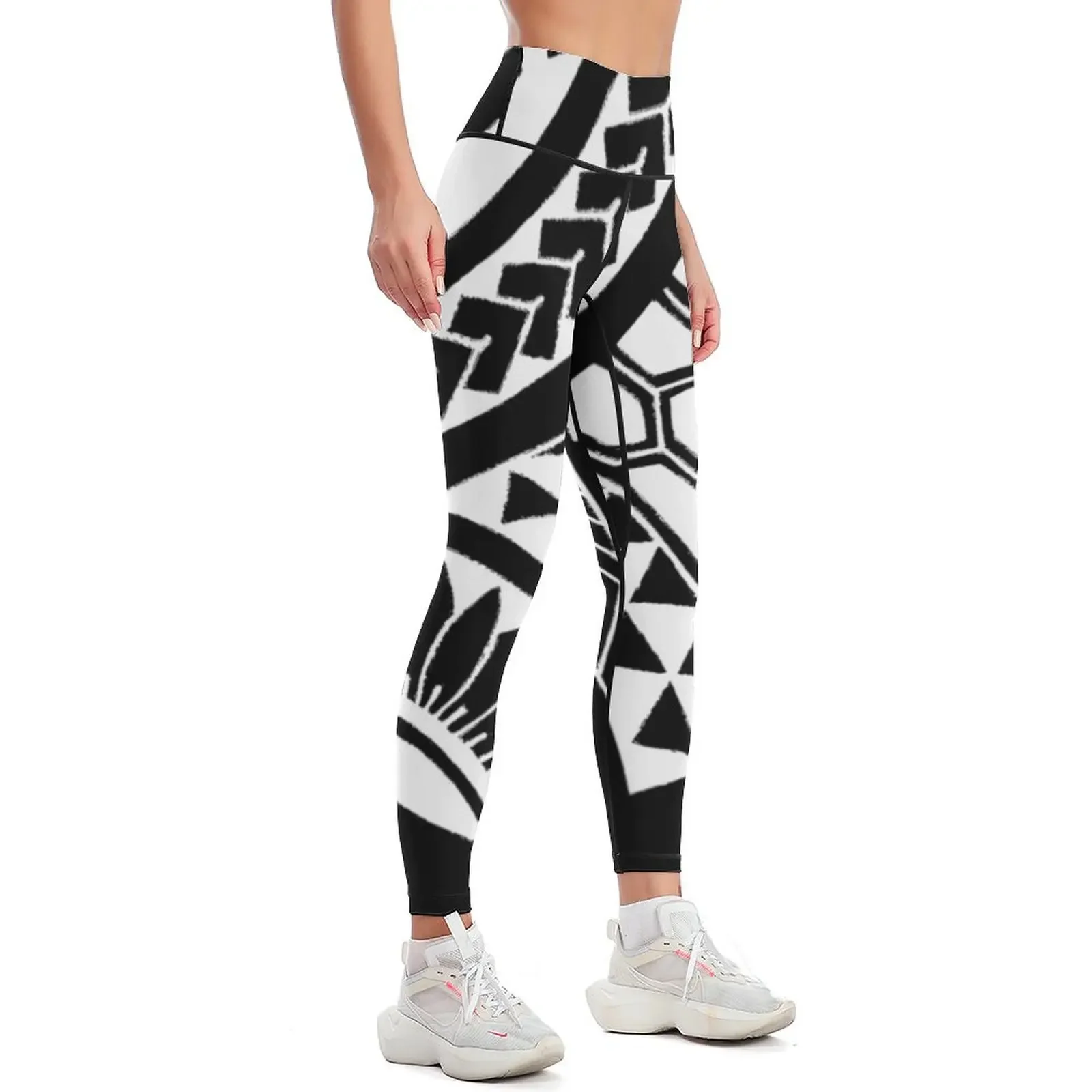 polynesian tribal Leggings sports tennis for harem pants Womens Leggings