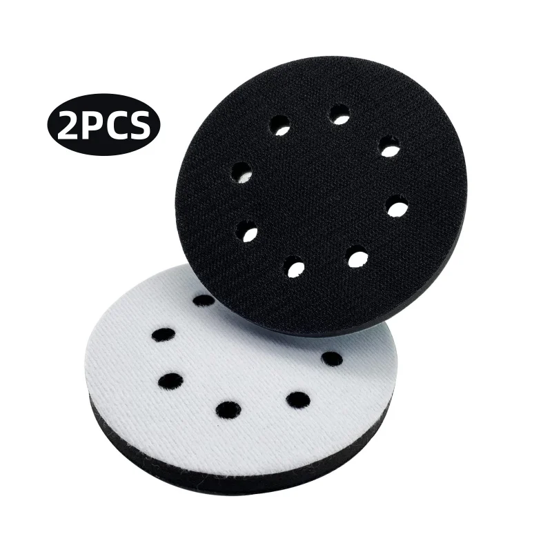 50pcs-carton 5-Inch Hook Loop Sanding Disc Soft Foam Interface Sander Buffer Backing Pad Abrasive Tools Category