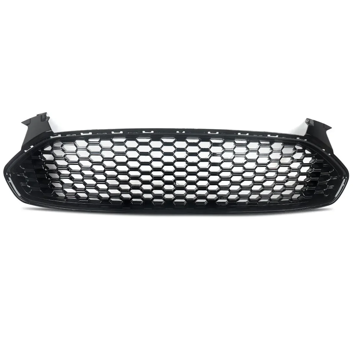 For Ford Fusion Mondeo 2013-2017 Honeycomb Front Bumper Grille Mesh Replace Accessories Gloss Black Air Intake Grille Auto Parts