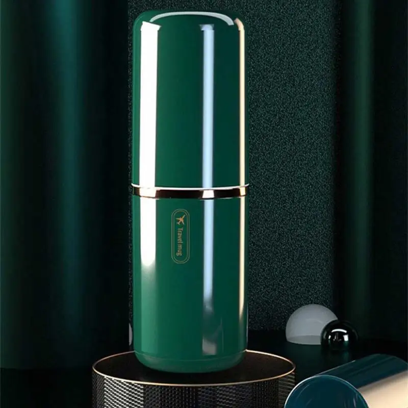 Large Capacity Mouthwash Cup Double Cup Design Sturdy Small Rounded Toothbrush Cup Healthy Material Multi-function Portable Wash