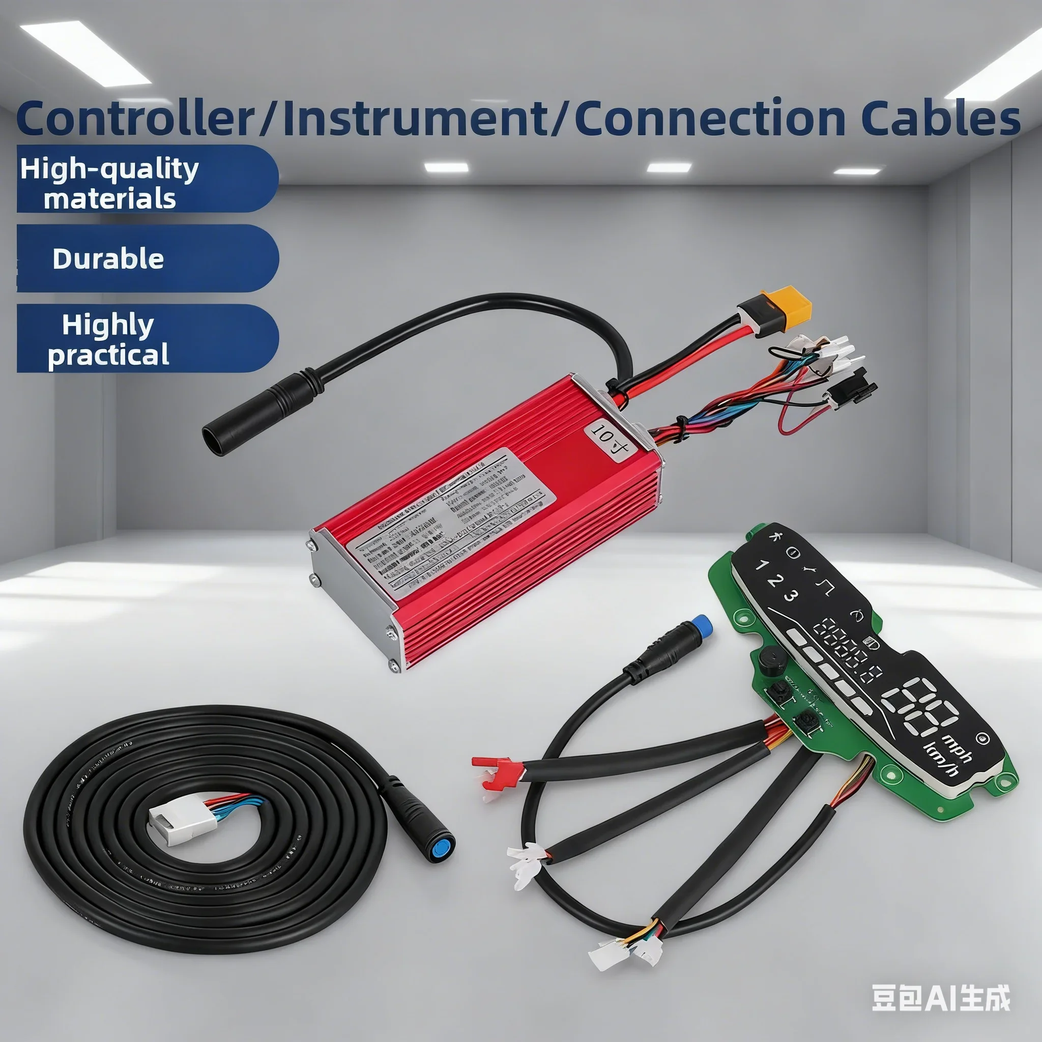 

1 Set E-Scooter Instrument Display For SMARTGYRO K2 Pro Electric Scooter Controller Dashboard Connecting Cable Replace Parts