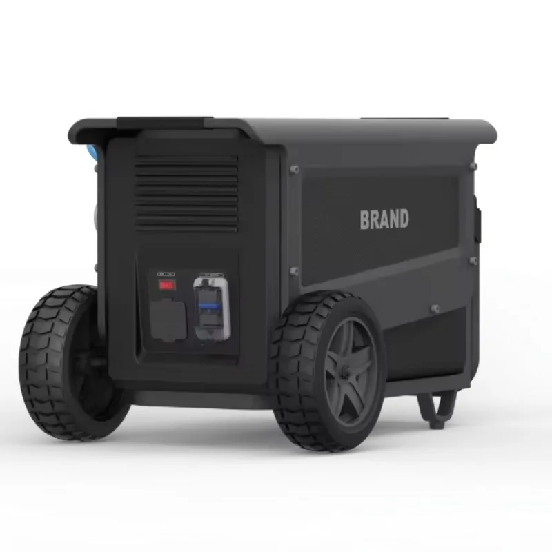5000W Portable Station 5040Wh LiFePO4 2-Hour Fast Charging 2100W Solar Input UPS Function IP54 Home Backup Camping Car Pure Sine