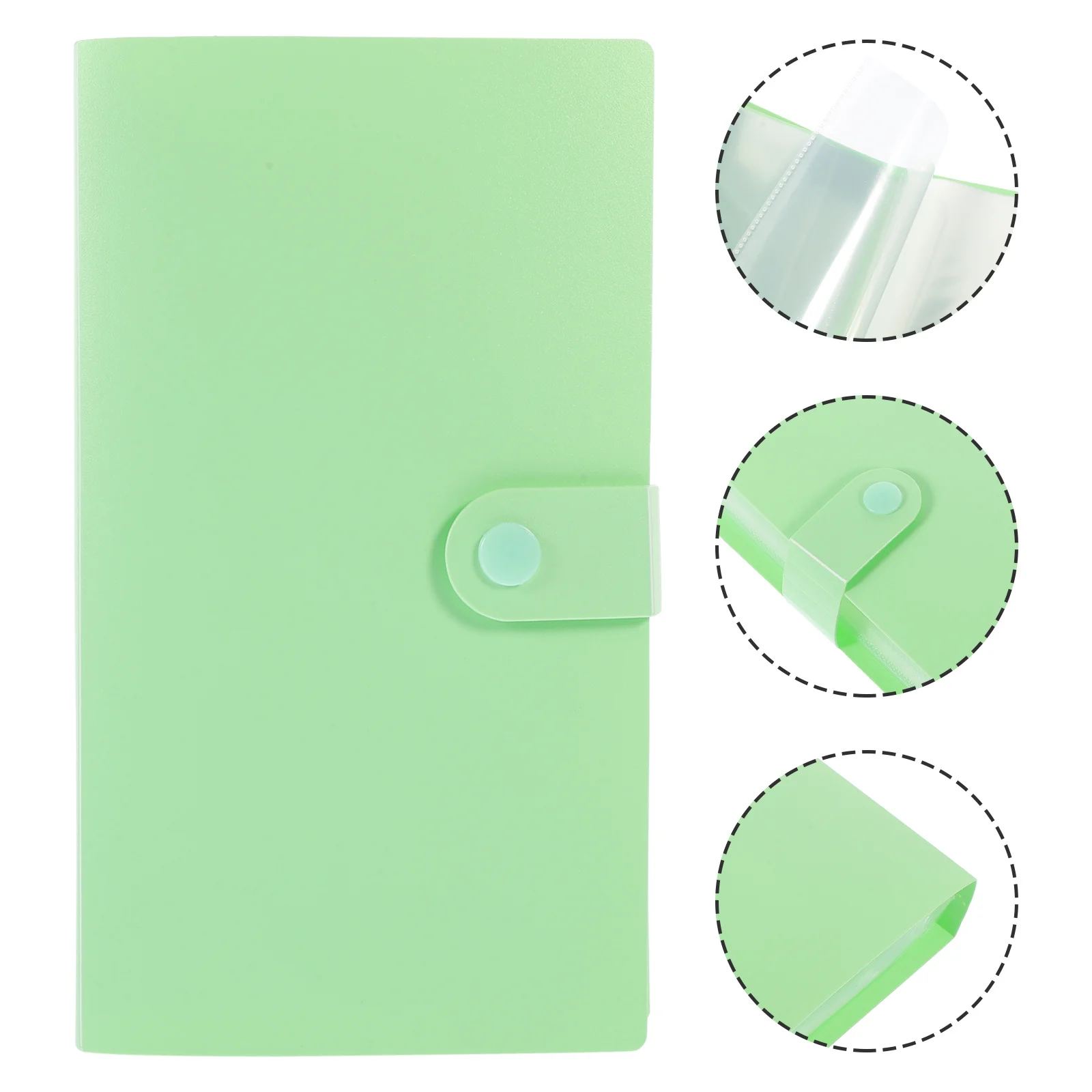 Paper Money Collection Album Thick Safe Edges Currency Storage Book For Commemorative Banknotes Cash Holder Portable