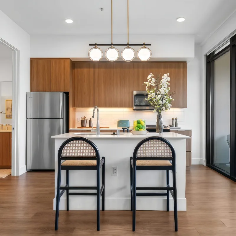 レストラン ミニマリスト バーチェア 美的 リラックス デザイナー アクセント ウッド バーチェア キッチン バルコニー タブレテ アルト ホーム家具