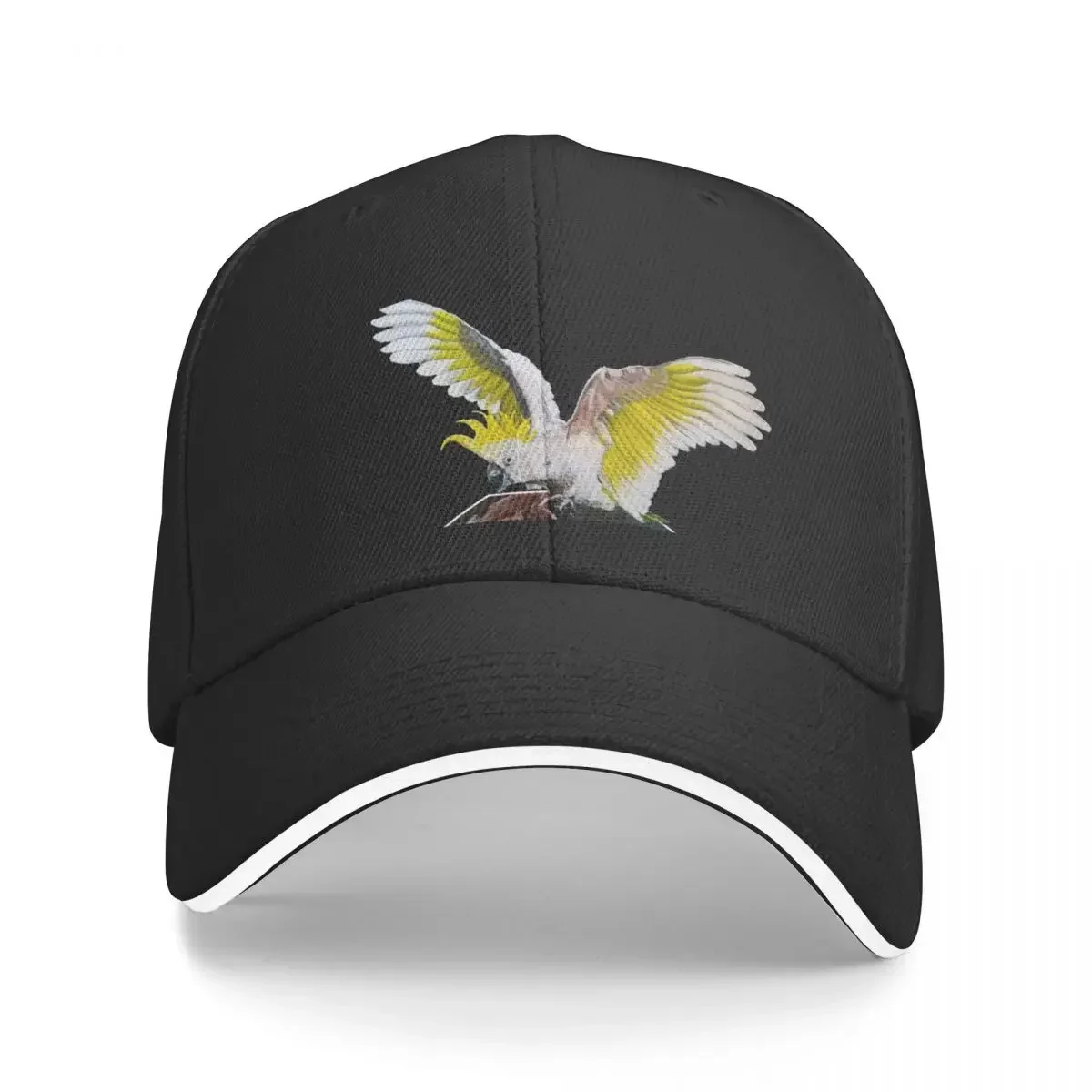 COCKATOO OUT OF BOUNDS Baseball Cap derby hat Golf cute Hood Women Caps Men's