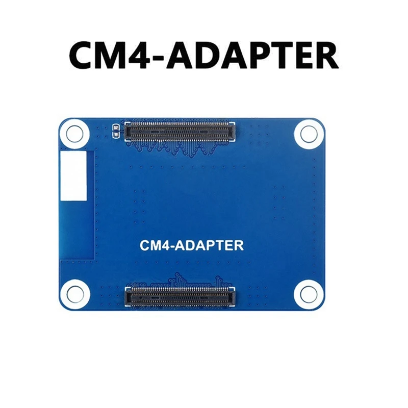 CM4-Adapter mit KÜHLKÖRPER für Raspberry Pi CM4-Schnittstellenanschluss-Schutzplatine, oft Testplatine für Raspberry Pi CM4-AU32
