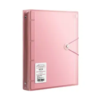 PP حقيبة مجلد ضد الغبار ، كتيب تخزين ، رابط أوراق فضفاض ، ألبوم صور ، المنزل ، جودة عالية ، A4 ، A5 ، B5