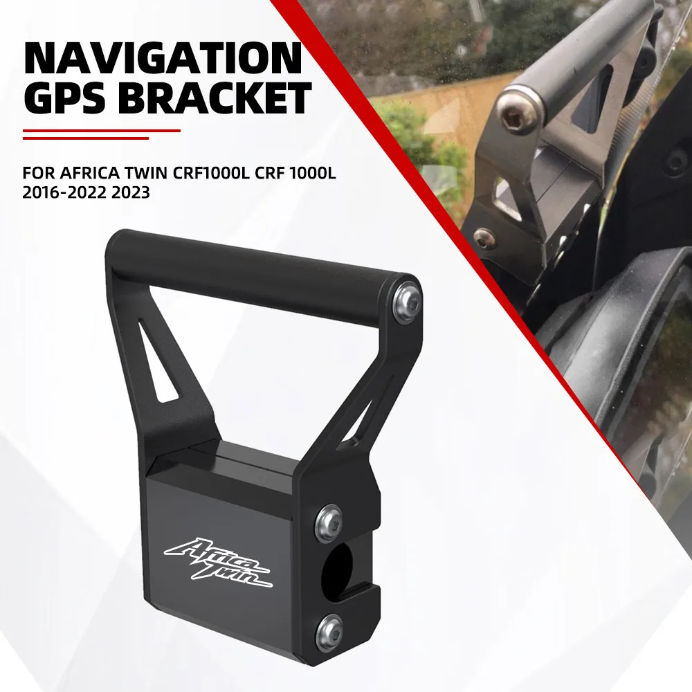 

For Honda Africa Twin CRF1000L CRF 1000L 2016-2022 2023 Motorcycle Stand Holder Phone Mobile Phone GPS Bracket Navigation Plate