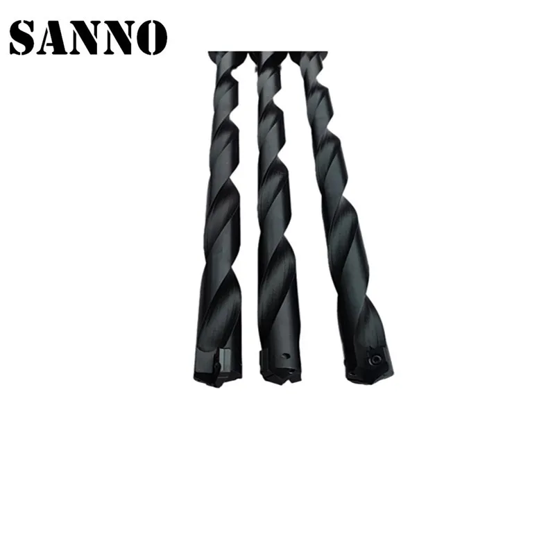 Diameter 34.5mm MT4 250mm Length High Quality Cut Holder Inserts Taper Shank CNC U Drill Tools Spade Drill Bit