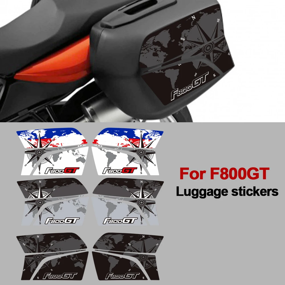 

Для BMW F800GT F800 F800 GT новый багажник мотоцикла, боковой чемодан, наклейки, наклейки, защитный комплект украшений
