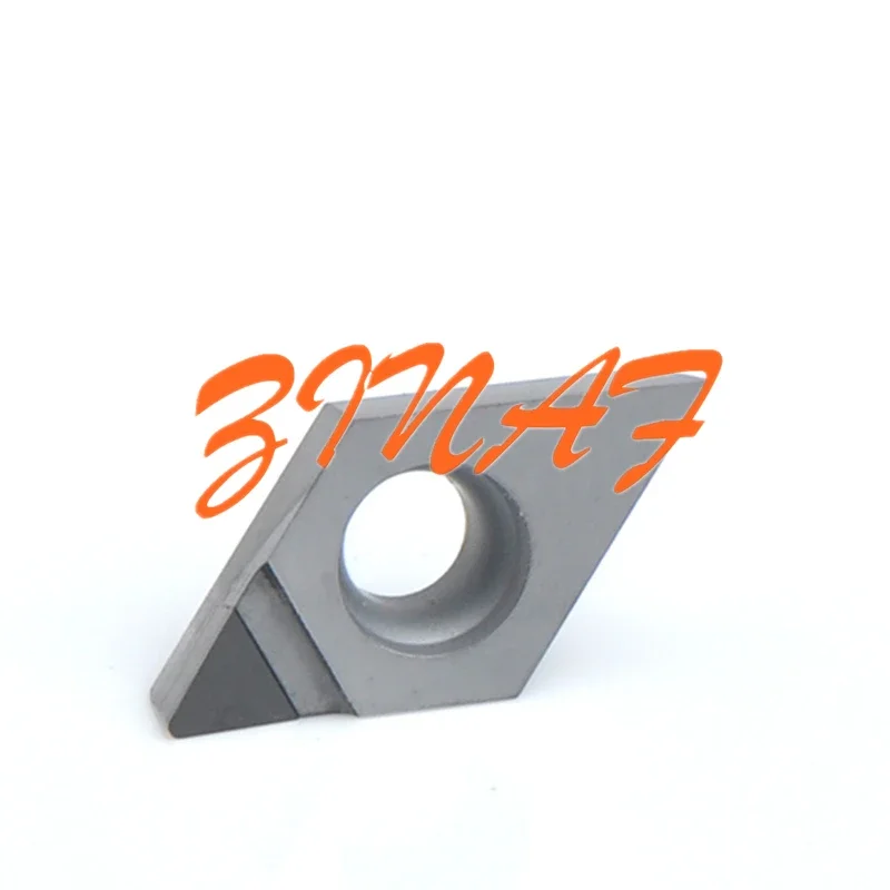 2 قطعة الماس إدراج DCMT070204 DCMT070202 DCMT11T304 DCGT070204 DCGT11T304 PCD CBN تحول المخرطة باستخدام الحساب الآلي مملة أداة إدراج