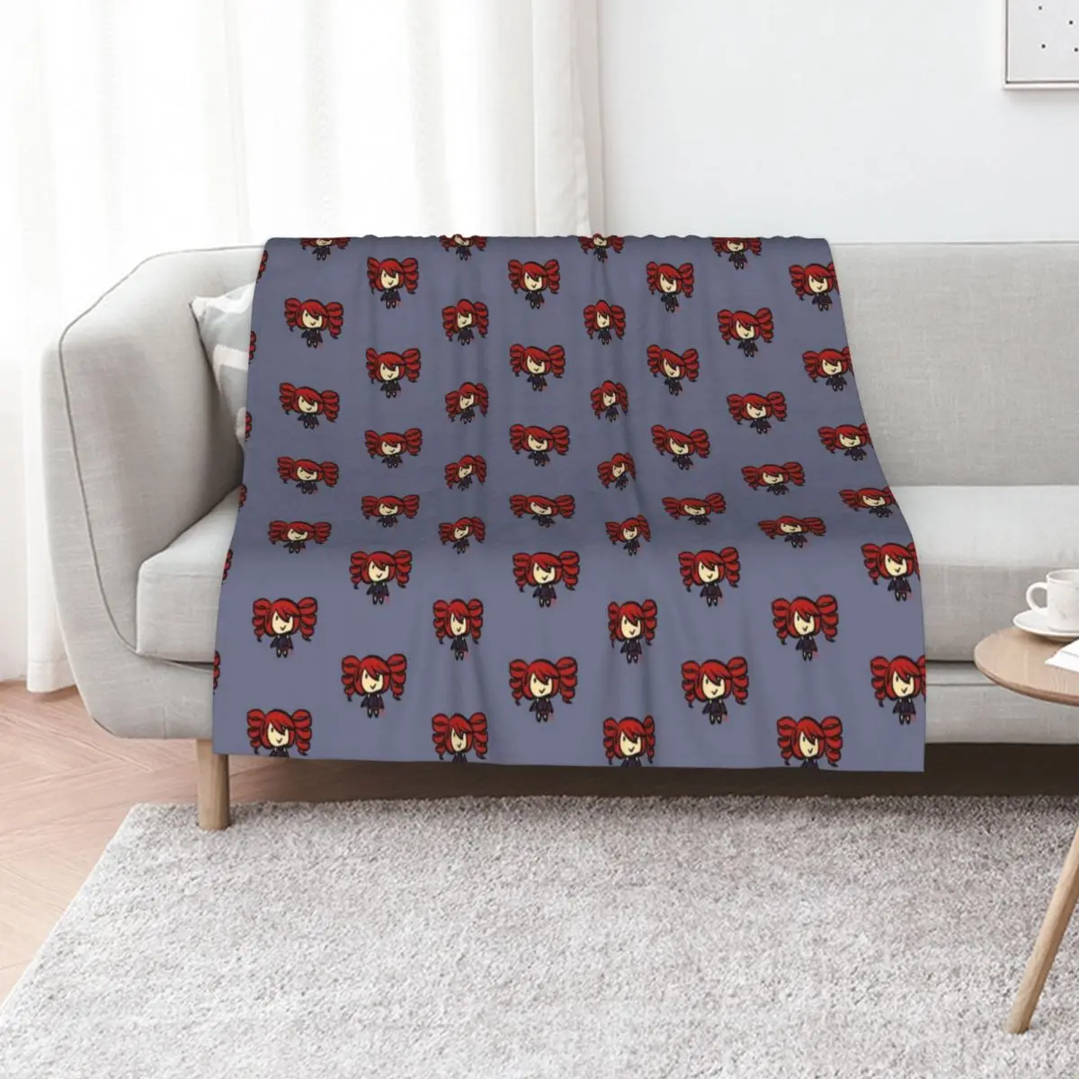 

UTAU Kasane Teto Throw Blanket Designers Decorative Throw Furrys Bed Fashionable Blankets