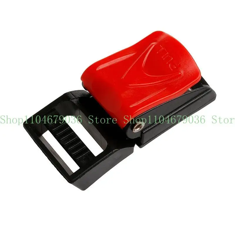 652F Casco in plastica Prontaggio in plastica Clike Crash Clip Cingcio Cinta per esterno Rilascio rapido