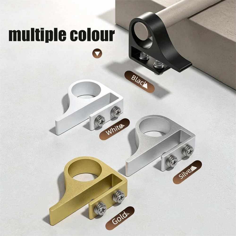 Invisible Aluminum Alloy Sliding Door Handle No Drilling Required Cabinet Door Handle Glass Door Handle For Kitchen Cabinet