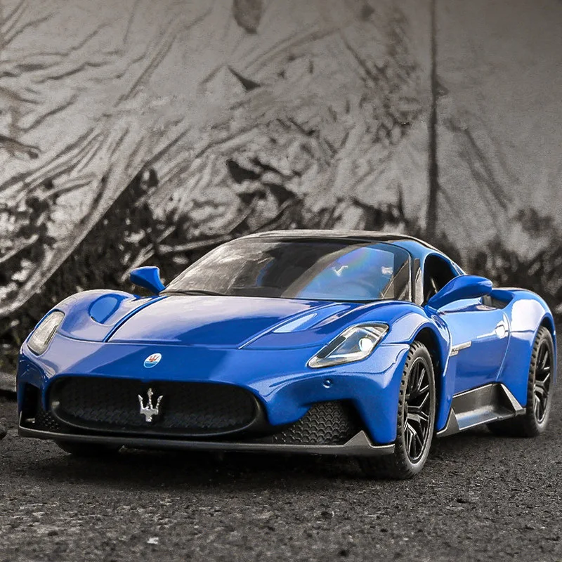 

1:32 MC20 Cabrio Alloy Sports Car Model Diecast Metal Simulation Toy Car Model Collection Sound and Light Children Gift