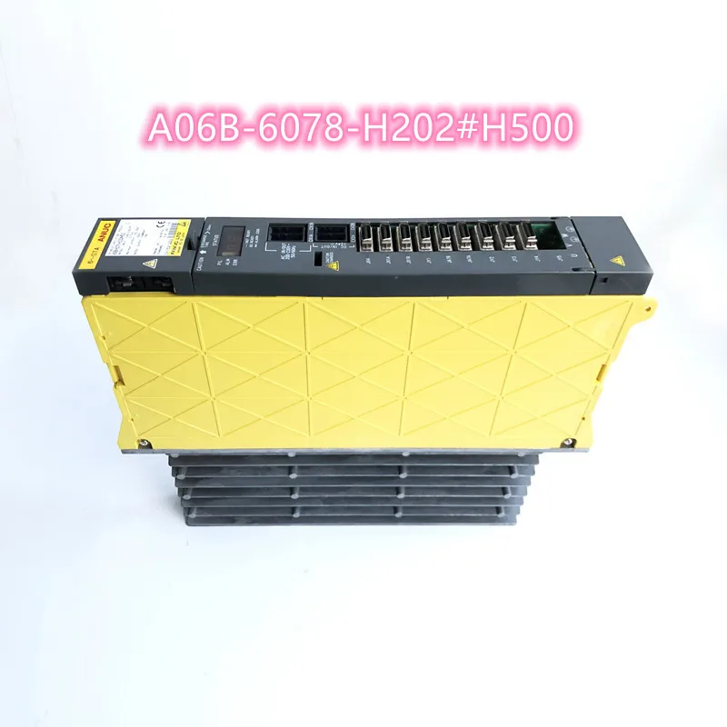 A06B-6078-H202 #H500 Fanuc spindle amplifier module for CNC System Machine