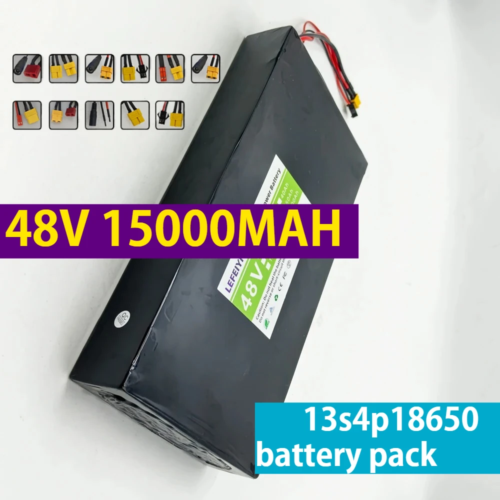 

For Kugoo C1 Electric Scooter Powerful Motor 18650 Lithium Battery 13S4P battery pack 48V 15000MAh