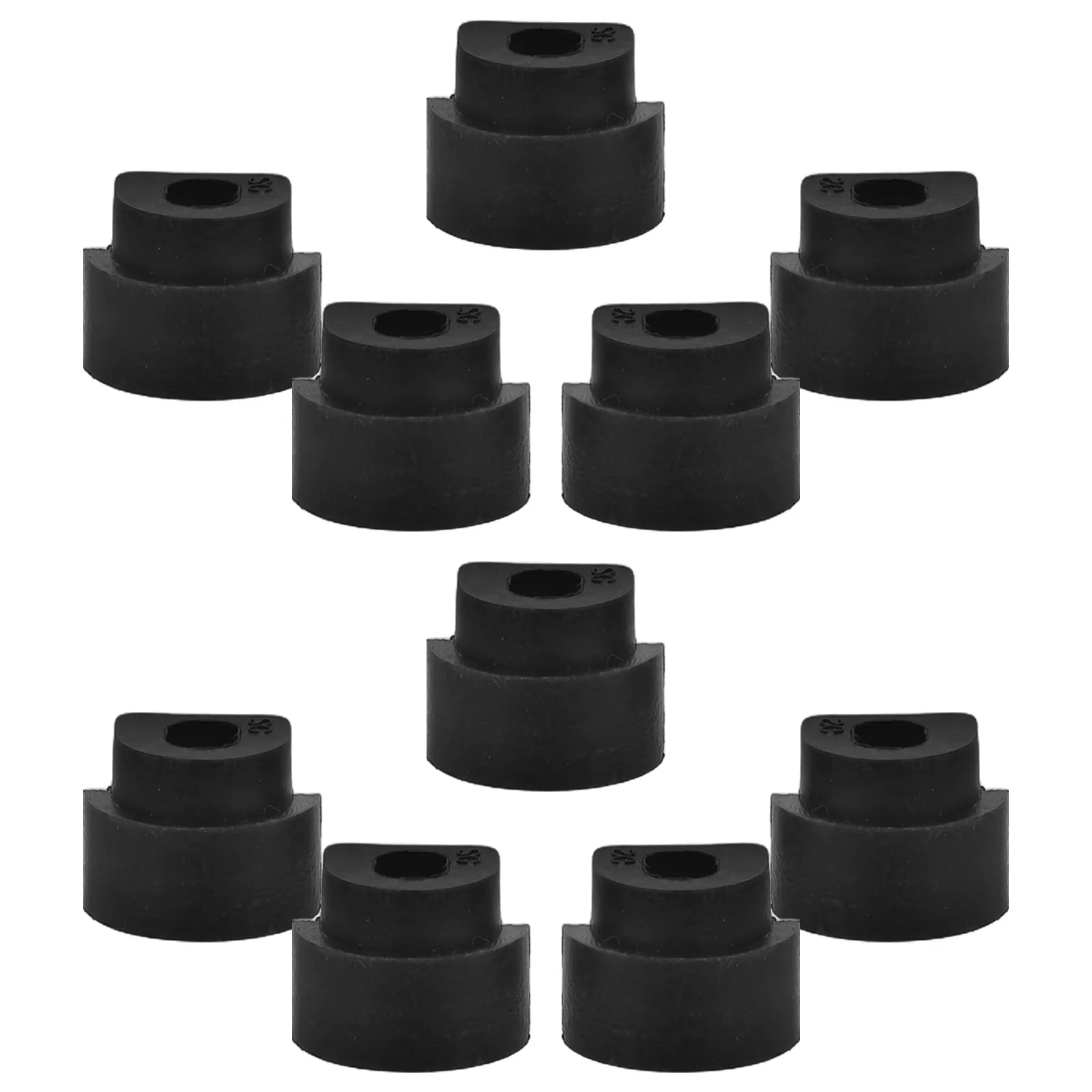 10pcs Chainsaw Stop Switch Cover – Waterproof Plastic Ignition Switch Boot for Garden Power Tools