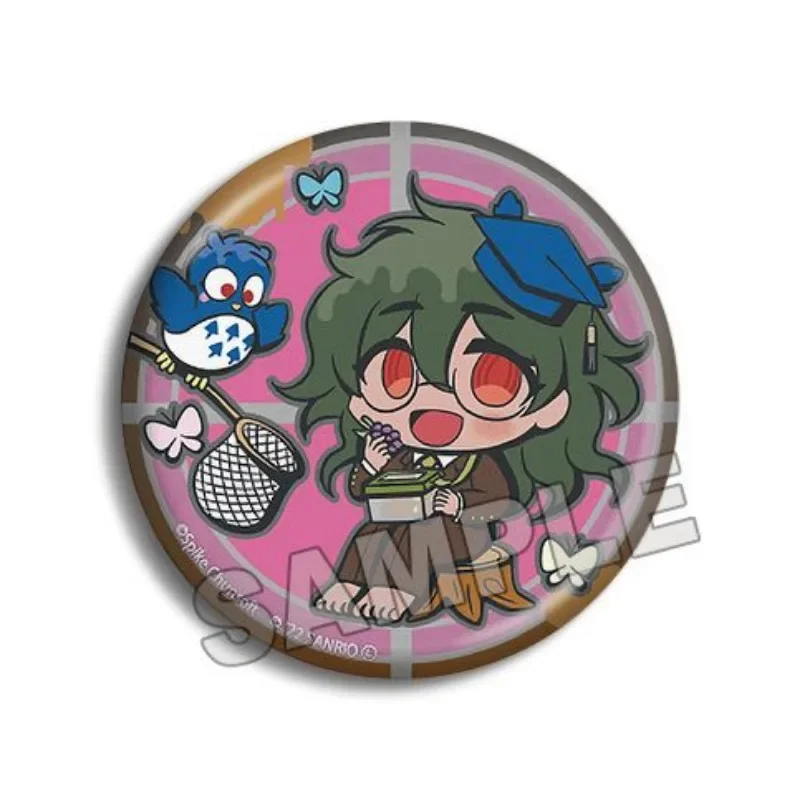 Danganronpa 트리거 해피 하복 브로치, 코키치 오마 브로치, 나나미 치아키 배지 핀, 나지토 코마에다 금속 주얼리