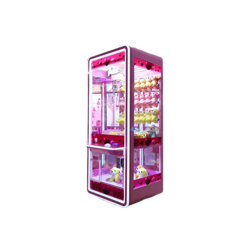 

Fully Transparent Electromechanical Arcade Mall Commercial Doll Machine Self-Service Coin-Operated Clip Doll Unattended