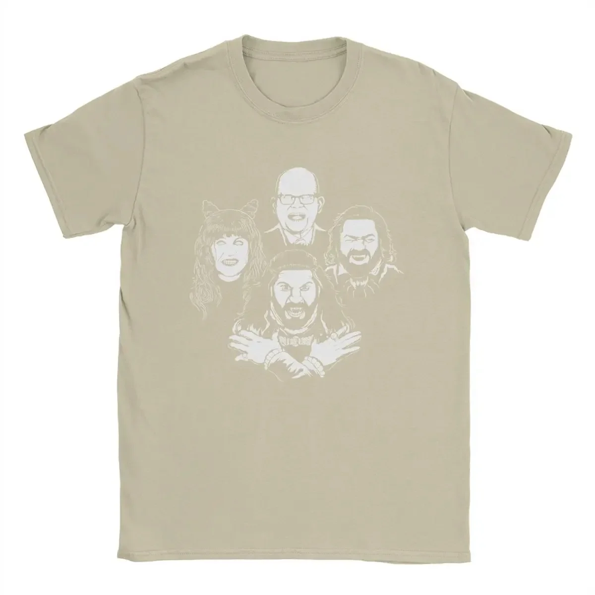 Halloween Vampires What We Do In The Shadows Men's T Shirt Awesome Tee Shirt Round Collar Plus Size Gift Clothing