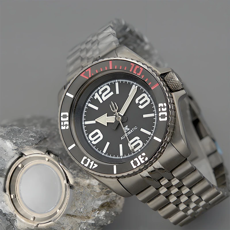 

Мужские часы для дайвинга SKX007, цвет оружейной стали, сапфировое стекло SKX009, водонепроницаемость 200 м, светящиеся стрелки, автоматический механизм NH35/NH36