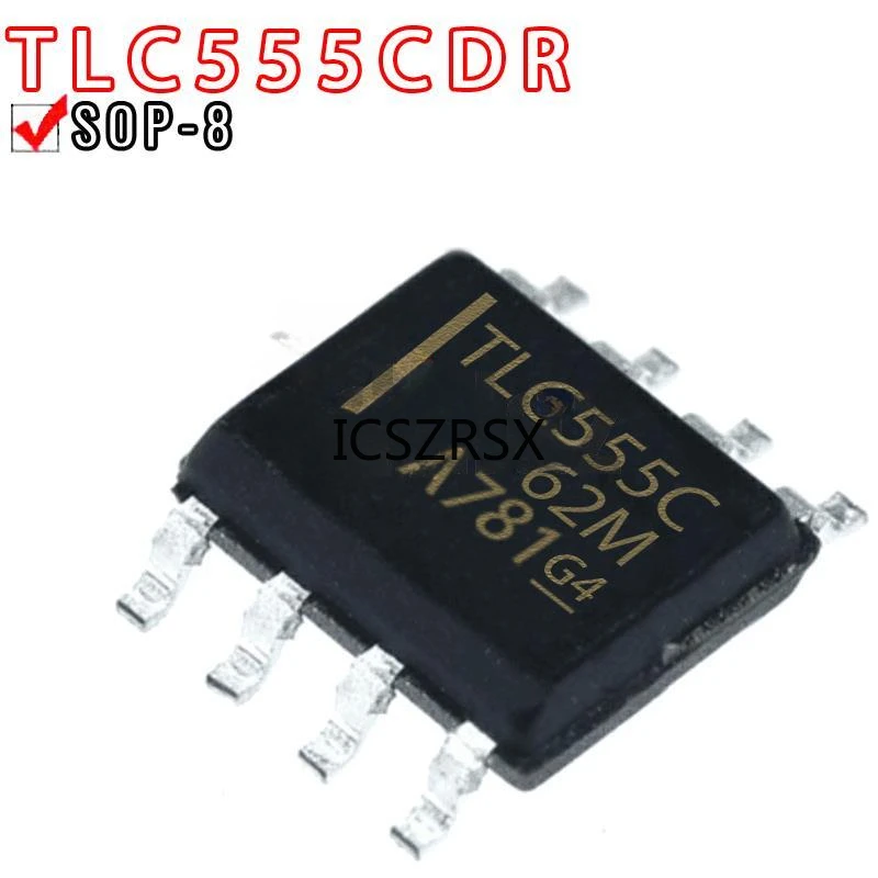 10pcs TLC555CDR SOP-8 TL555C SOP8 TLC555 SOP TLC555CD