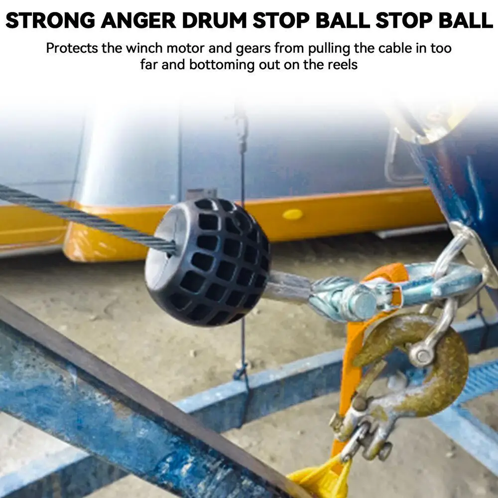 ATV UTV Winch Guard Cable Stop Rope Commander Hook Winch Stopper Line Save