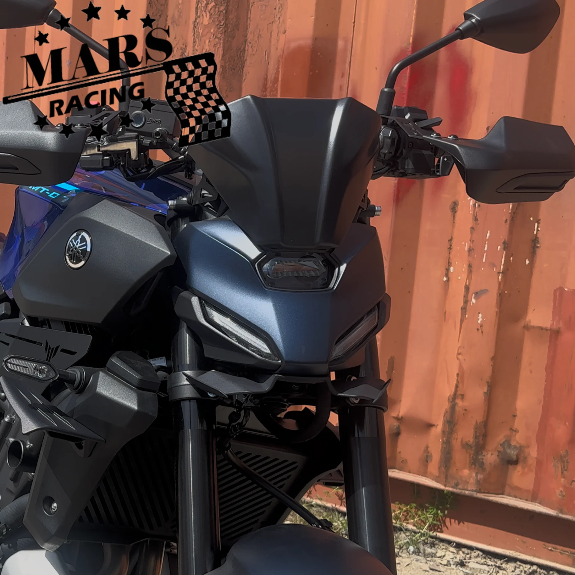 Fits For YAMAHA MT-07 MT07 MT07SP mt07 sp 2025 2026 Motorcycle Windshield Windscreen Aluminum Kit Deflector Matte Black