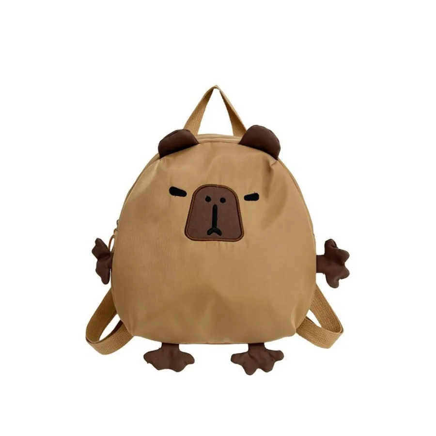 Kawaii Capybara School Bag Laptop Backpack Capibara Children\'s Backpack Travel Casual Book Bags Large Capacity Storage Bag