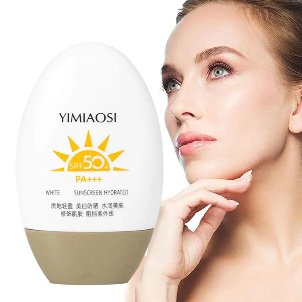 

Spf50 Sunscreen Cream Protector Facial Sun Block Gel Skin Moisturizer Facial Creams Isolation Cream Bleaching Lotion Whiten Y9E6