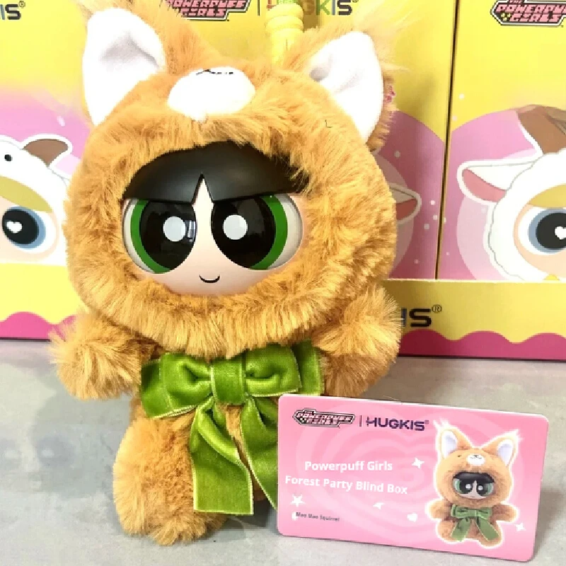 حار الأصلي Hugki Powerpuff الفتيات الغابات جزء سلسلة صندوق الغموض صندوق أعمى أنيمي تمثال غرفة الديكور جمع هدايا الاطفال #4