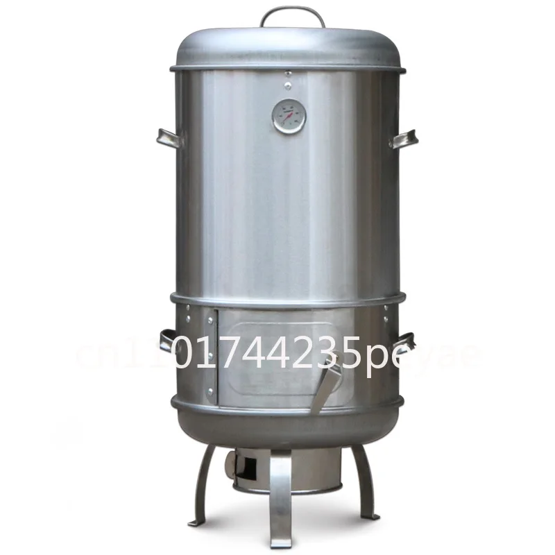 40-Inch Charcoal BBQ Grill Outdoor Smokeless Roaster for Duck Chicken Skewers Home Use