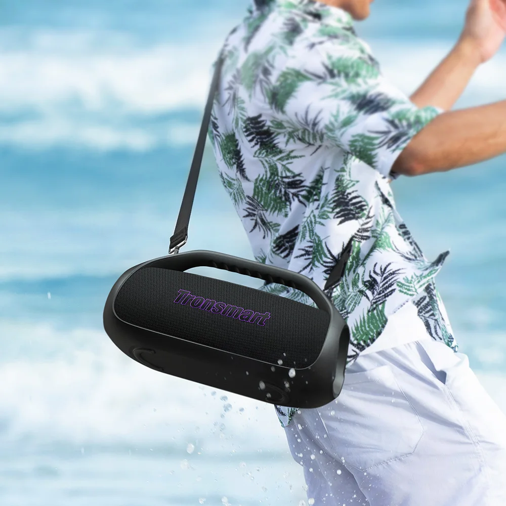 Tronsmart Bluetooth-Lautsprecher Bang 2 Kabelloser tragbarer Lautsprecher mit 90 W, 2.1-Kanal-Klarheit, 26 Stunden Spielzeit, Snyc 100-Lautsprechern