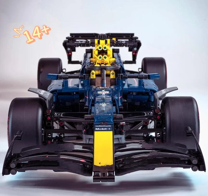 

Новое поступление 2025 года 42207 42206 SF-24 Formula Red, спортивный гоночный автомобиль, городской супер автомобиль для мальчиков, праздничные рождественские подарки