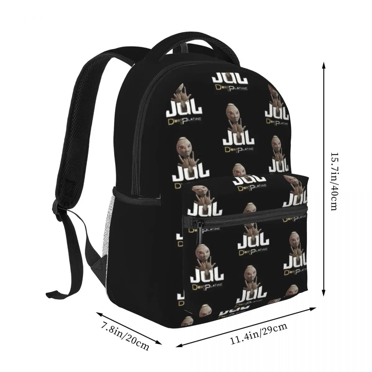 Luglio EXTRA New Fashion zaino impermeabile ad alta capacità Trendy Girls Boys Laptop School Book Bag 16 pollici