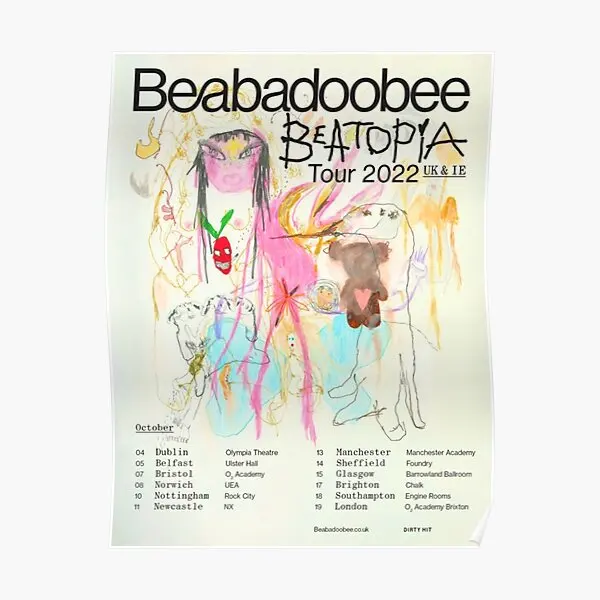 Beabadoobee Beatopia  Poster Modern Picture Mural Wall Vintage Painting Decoration Home Art Funny Print Decor Room No Frame