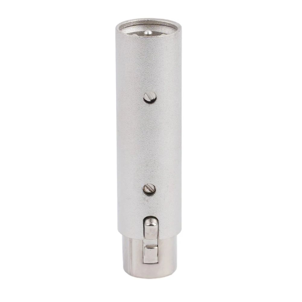 1pcs 3Pin XLR To 5Pin-DMX Metal Cased Converter Audio-Lighting Adapter 3 Pin To-5 Pin Male Connect Female Male Connector