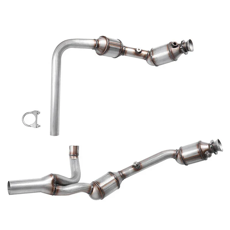 Exhaust Manifold For 2007 2008 2009 Jeep Wrangler 3.8L Engine Catalytic Converter Front Y Pipe