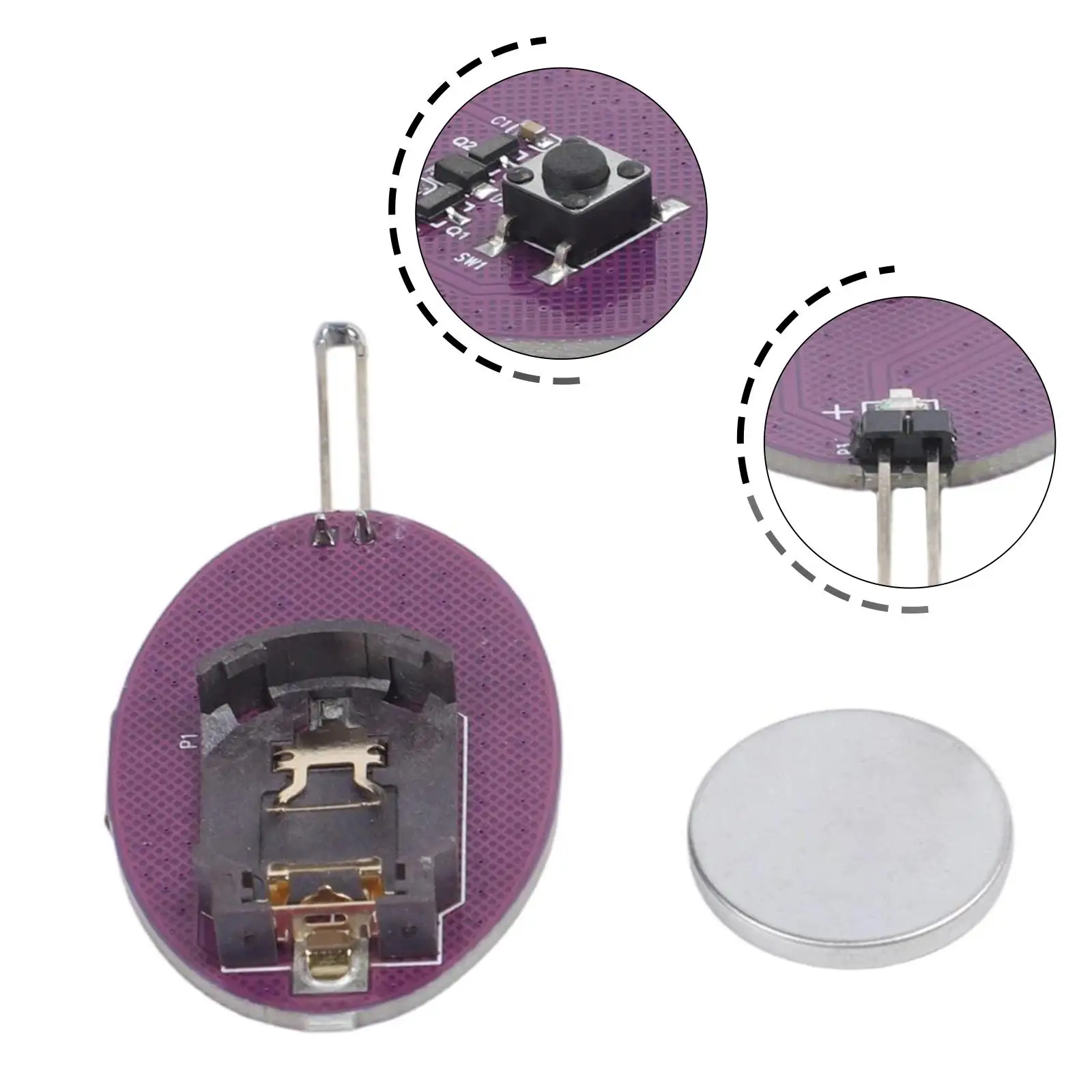 CT-1 Inductance Tester Motherboard Coil Detection Tool High Accuracy Electromagnetic Induction For PCB Repair Electronics Mainte