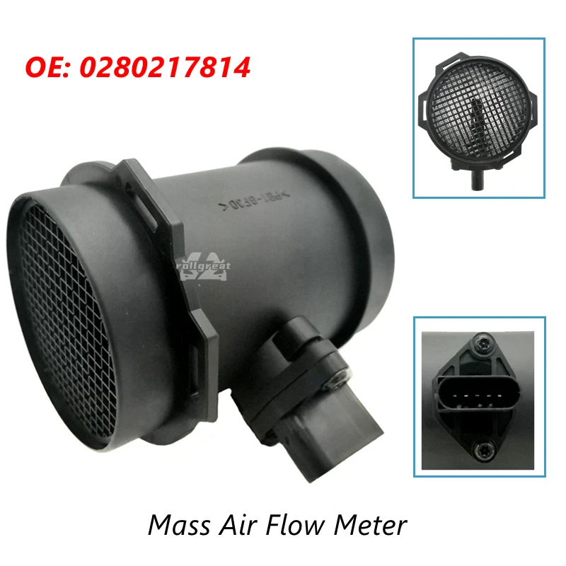 0280217814 Mass Air Flow Meter MAF Sensor For BMW E38 E39 E53 540i 740i Land Rover Range Rover III 0 280 217 814 1433567